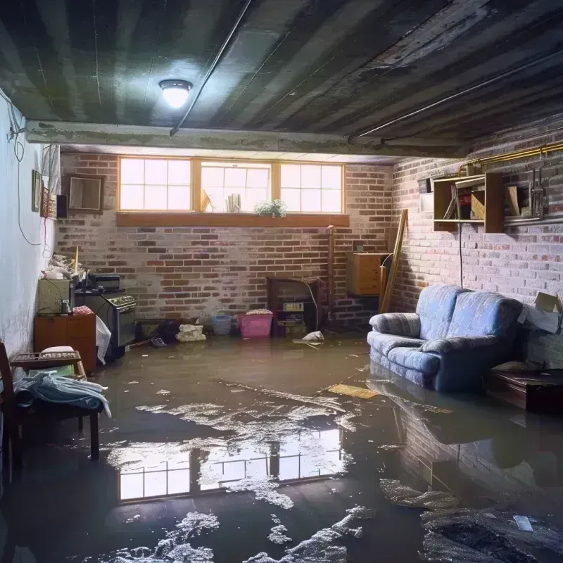 Flooded Basement Cleanup in Stanly County, NC